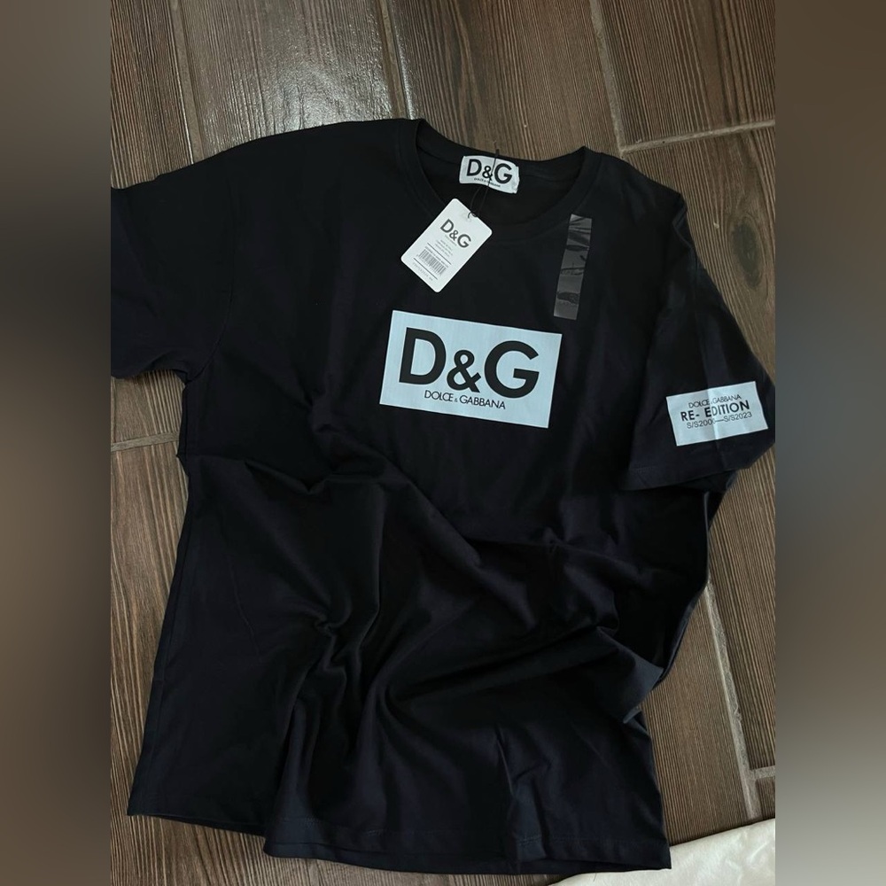 Dolce & Gabbana Black Logo Tee